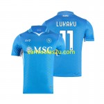 Camisolas de futebol Napoli Lukaku 11 Equipamento Principal 2024/25 Manga Curta